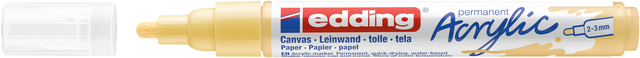 Acrylmarker edding e-5100 medium pastel geel