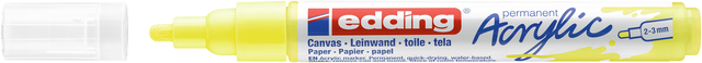 Marqueur acrylique edding-e-5100 Medium jaune fluo