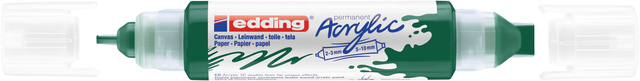 Acrylmarker edding e-5400 3D double liner mosgroen