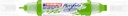 Marqueur acrylique 3D edding e-5400 double pointe vert jaune