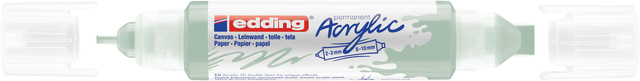 Marqueur acrylique 3D edding e-5400 double pointe menthe douce