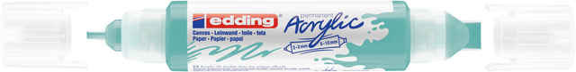 Marqueur acrylique 3D edding e-5400 double pointe turquoise opulent