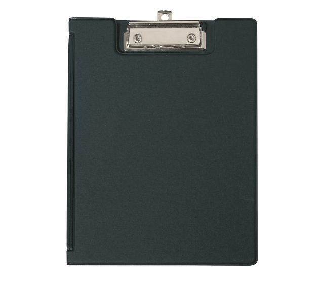 Porte-bloc à rabat  MAUL A5 Portrait bague porte-stylo noir