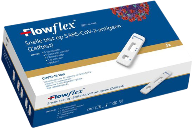 Corona zelftest Flowflex 5 stuks