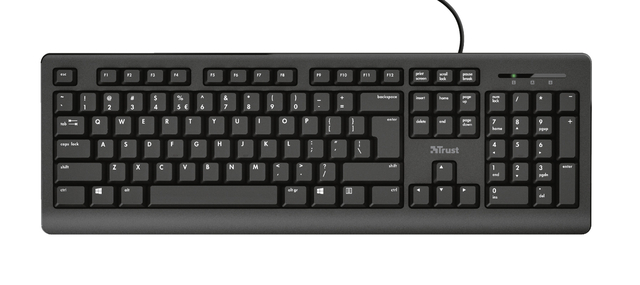 Clavier Trust Primo QWERTY noir