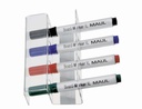 Porte-marqueurs MAUL acryl magnétique pour 4 marqueurs