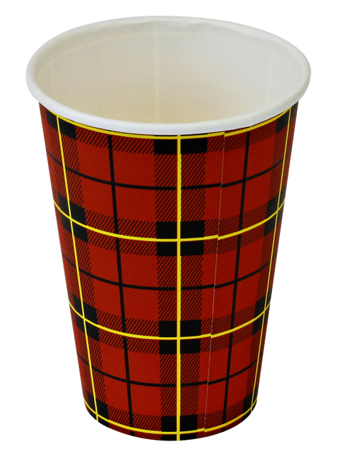 Gobelet IEZZY 180ml carton Scotty rouge 100 pièces