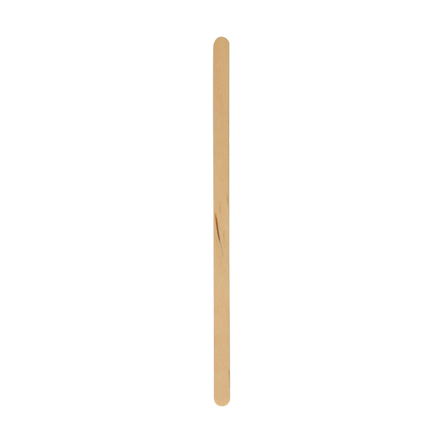 Roerstaafje hout 14cm 1000 stuks