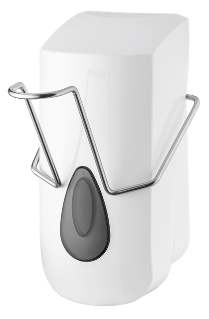 Distributeur savon Cleaninq levier court 900ml blanc