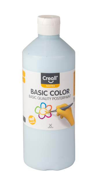 Gouache Creall Basic pastel bleu 500ml