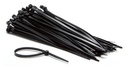 Kabelbinders IEZZY nylon 2.5x100mm D 20.5mm zwart 100 stuks