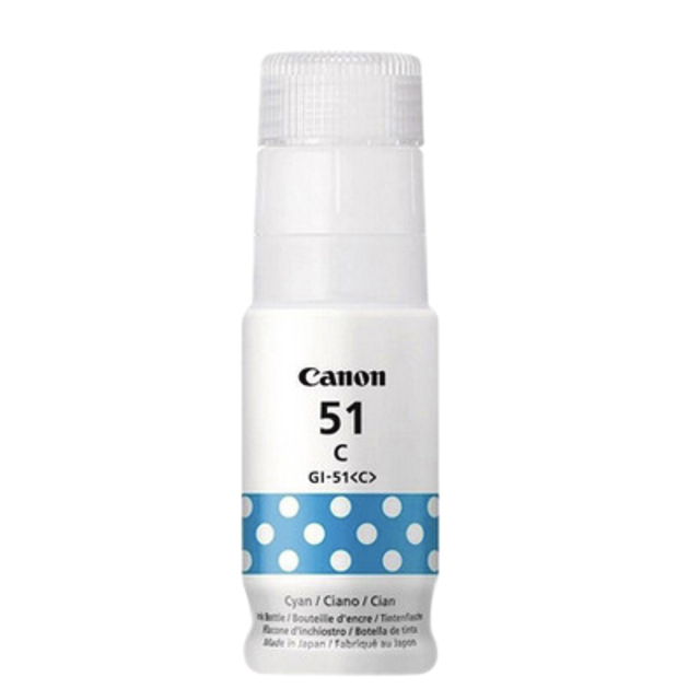Flacon d'encre Canon GI-51 bleu