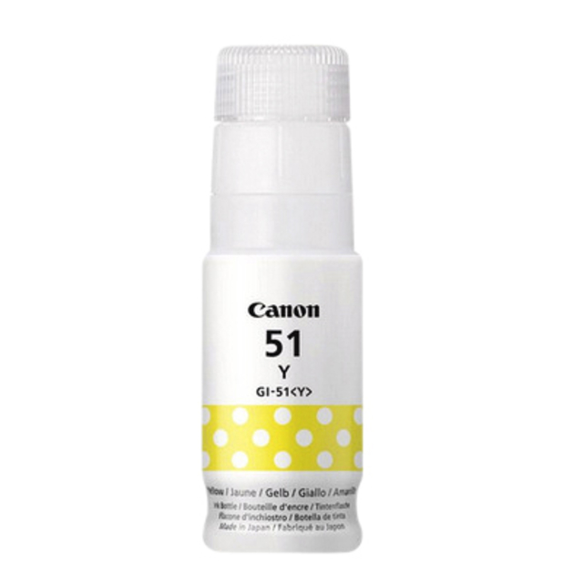 Flacon d'encre Canon GI-51 jaune