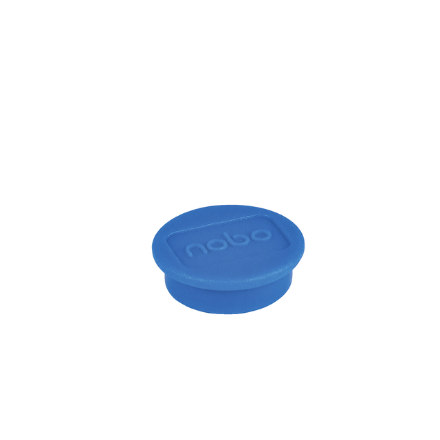 Aimant Nobo 13mm bleu 10 pièces