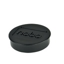 Magneet Nobo 38mm zwart 10 stuks