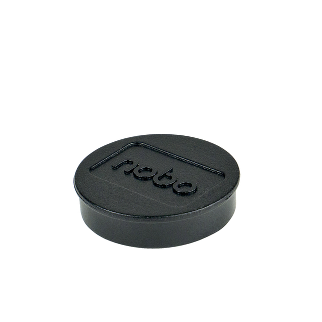 Magneet Nobo 32mm zwart 10 stuks