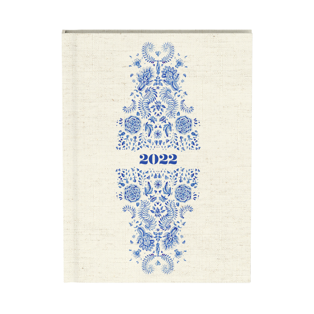 Agenda 2022 Indigo Off-White