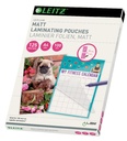 Pochette de plastification Leitz A4 2x125 microns EVA mat 100 pièces