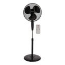 Statiefventilator BRASQ met remote Ø 40cm zwart