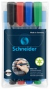Marqueur Schneider Maxx 133 biseauté 1-4mm assorti 4 pièces