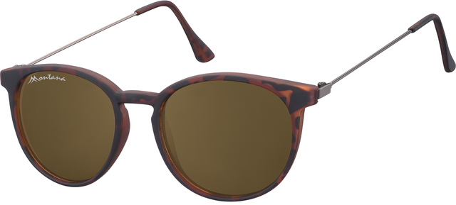 Zonnebril Montana S33F schildpad bruin