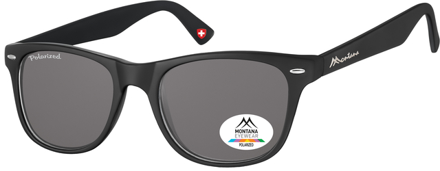 Lunettes de soleil Montana Havana noir verre fumé polarisé