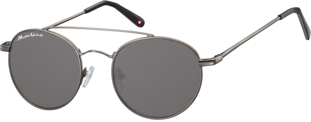 Lunettes de soleil Montana S91 métal gris argenté