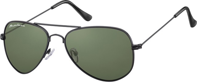 Zonnebril Montana S94F metaal zwart