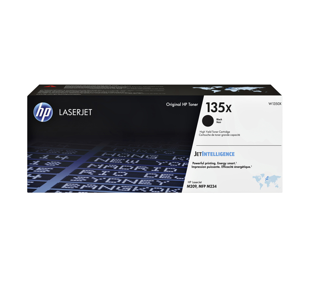 Cartouche toner HP W1350X 135X noir