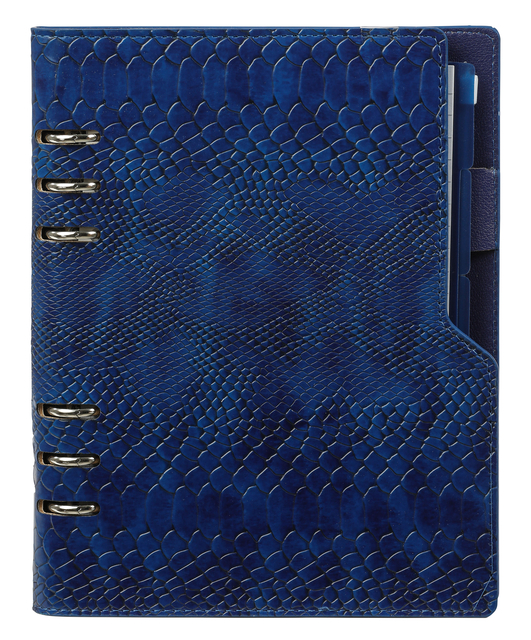 Agenda 21-22 organizer Kalpa A5 croco indigo