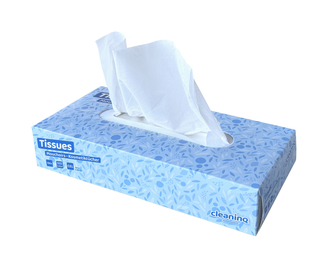 Facial tissues Cleaninq 2-laags 100stuks