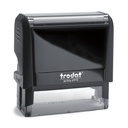 Tampon texte Trodat Printy 4915 personnalisable noir
