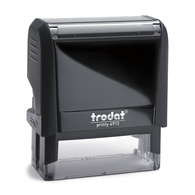 Tampon texte Trodat Printy 4913 personnalisable noir