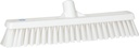 Balai Vikan fibres souples et dures 410mm blanc