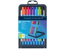 Stylo bille Schneider Slider Edge Extra Large assorti étui 8 pièces