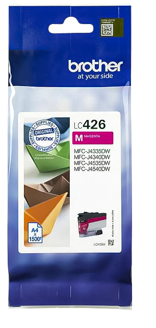 Cartouche d'encre Brother LC-426M rouge