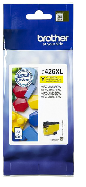Cartouche d'encre Brother LC-426XLY jaune