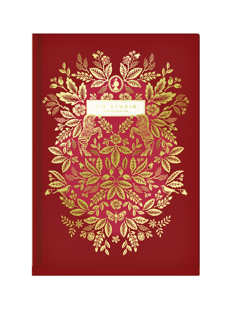 Adresboek A6 Pip Moon Delight Red