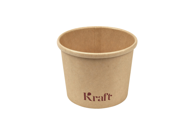 Bol à soupe IEZZY 350ml Ø98mm kraft 25 pièces