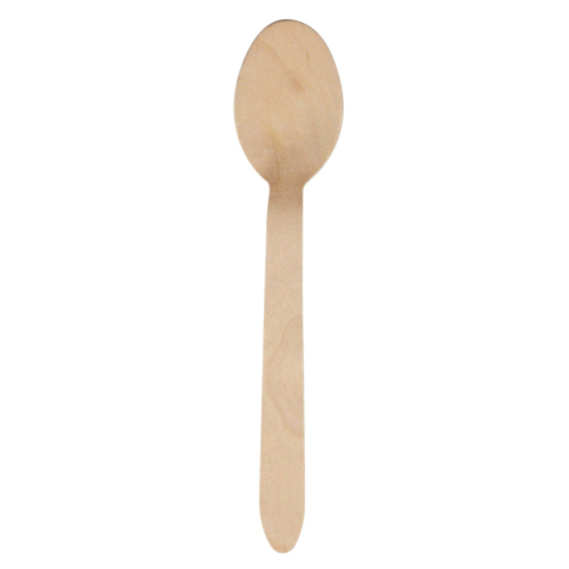 Cuillère en bois IEZZY 160mm 100 pièces