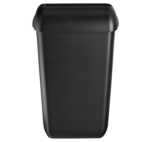 Poubelle QuartzLine ouverte 43 litres noir 441454