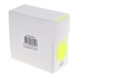 Etiquette Rillprint 35mm rouleau de 500 pièces jaune fluo