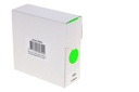 Etiquette Rillprint 25mm rouleau de 500 pièces vert fluo