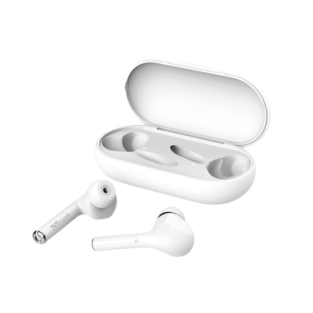 Oortelefoon Trust Nika Touch bluetooth wit