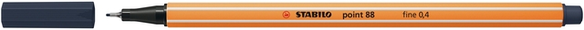 Fineliner STABILO point 88/98 Fin gris de Payne