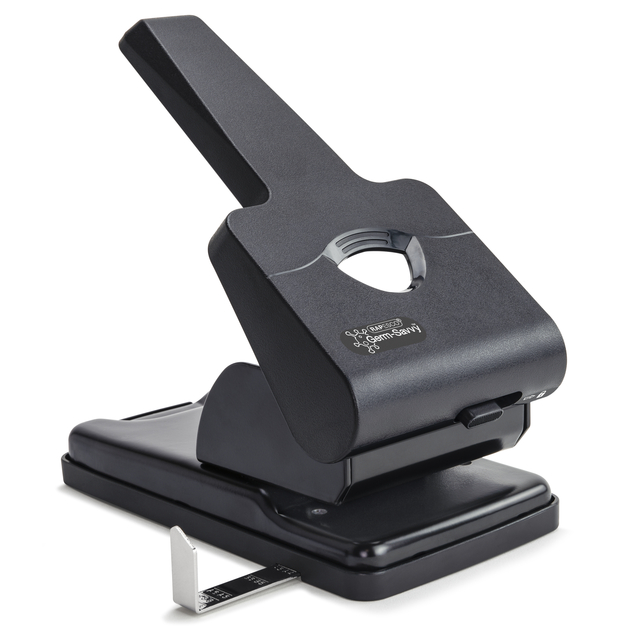 Perforateur Rapesco Germ-Savvy Heavy Duty HD865-P Antibactérien 2 trous noir