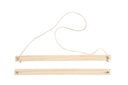 Suspension pour poster Creotime 33,6cm bois