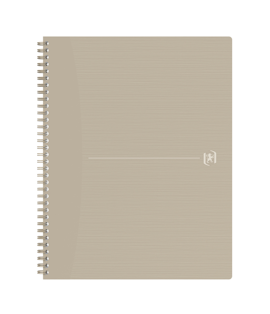 Spiraalblok Oxford Origin A4+ lijn 140 pagina's 80gr zand