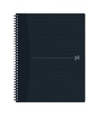 Cahier spirale Oxford Origin A4 + carreau 5x5mm 140 pages 80g noir