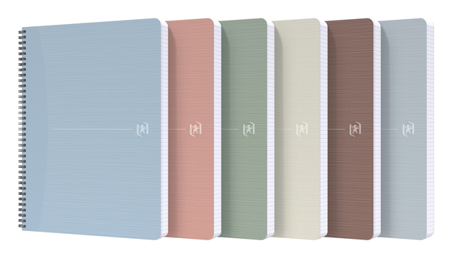 Cahier spirale Oxford My Rec'Up A4 ligné 180 pages 80g assorti